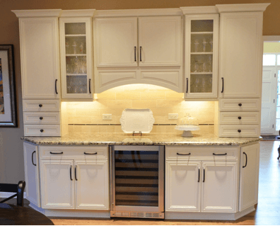 1. Practical and stylish cabinetry