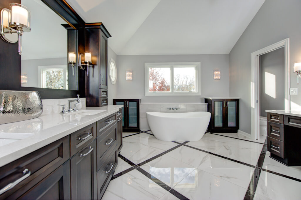 Elegant bathroom design