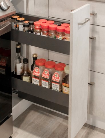 Custom spice drawer 