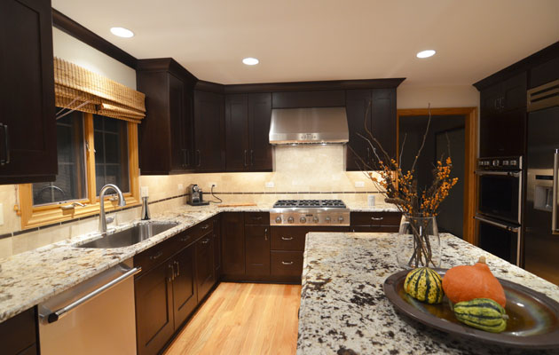 the kitchen master kitchen renovation black cabinetry granite countertops