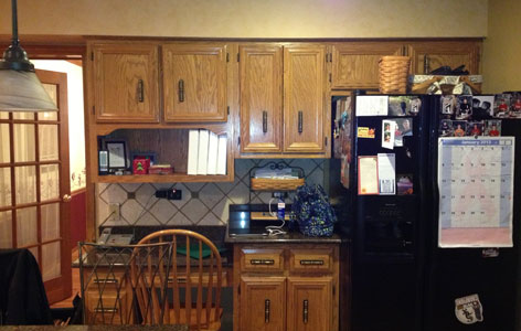 the kitchen master before remodel traditional kitchen black appliances light wood cabinets