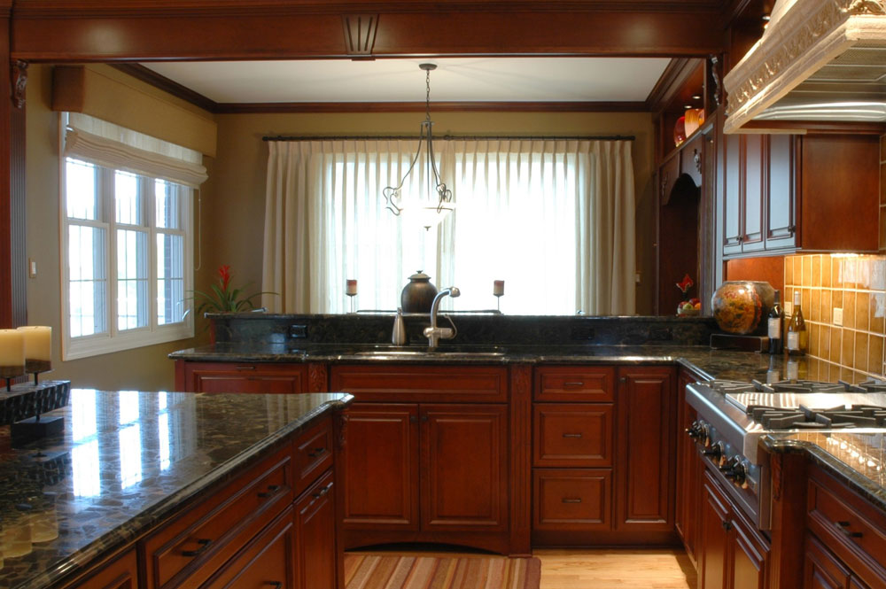 Kitchen remodeling in Naperville, IL. Elegant traditional kitchen design.