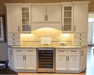 1. Practical and stylish cabinetry 