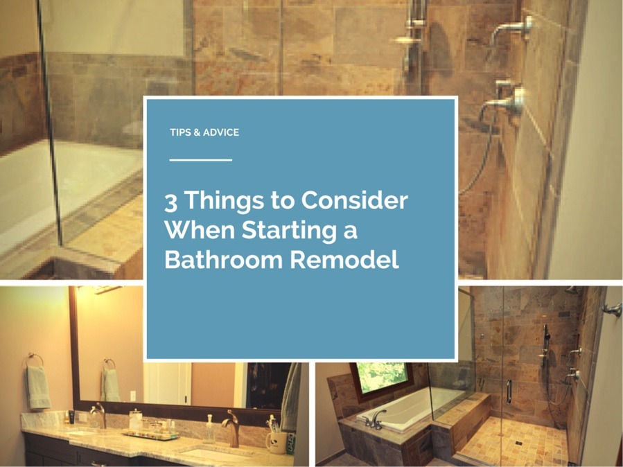 Starting bathroom remodel