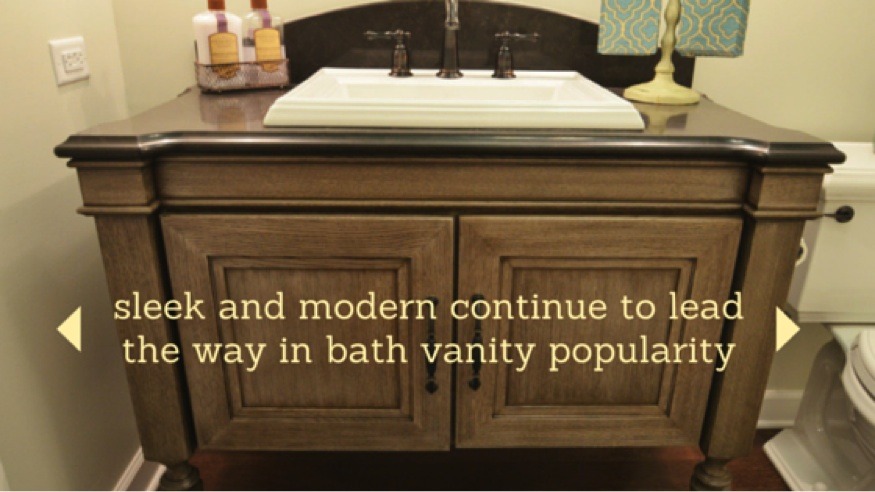 bath vanity sleek modern