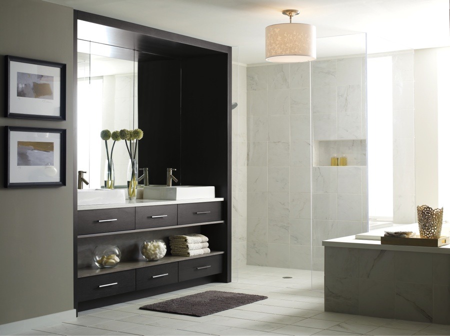 Try new ideas for vanity bathroom designs