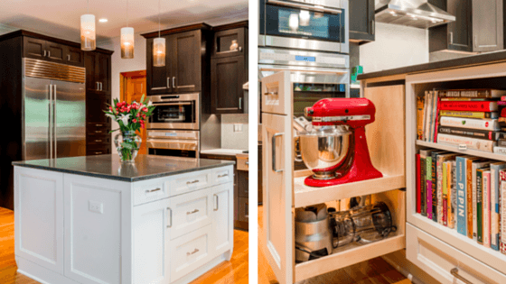 Maximize space in small kitchens