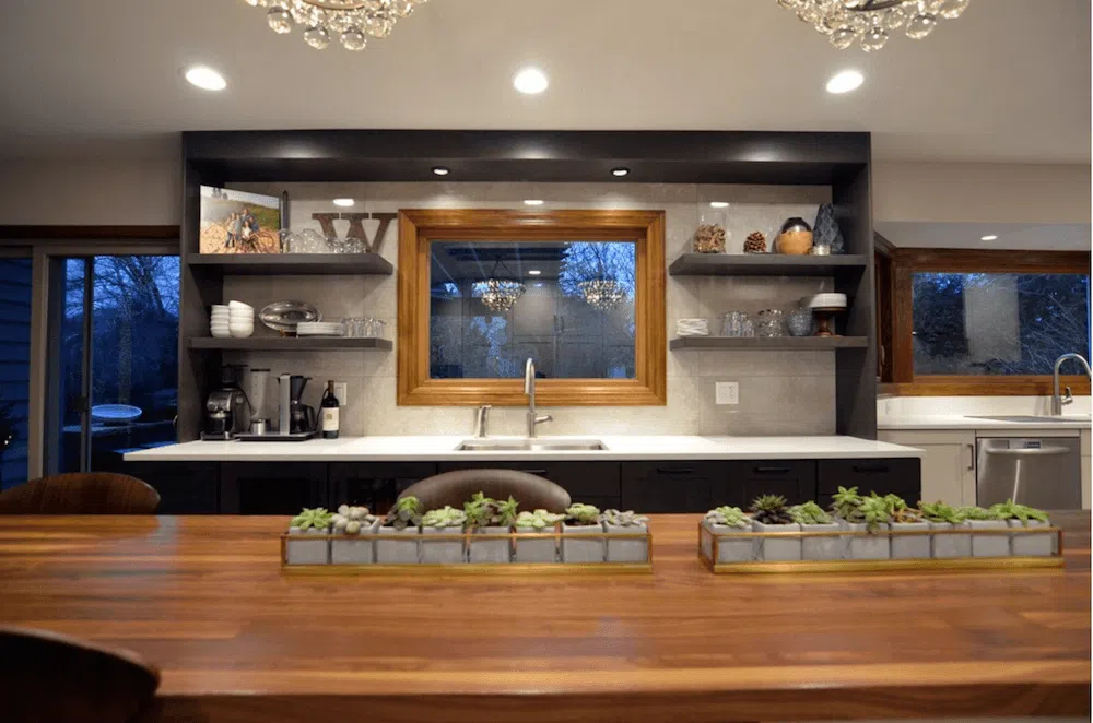 transitional-kitchens-with-gray-and-walnut-accents-front-counter