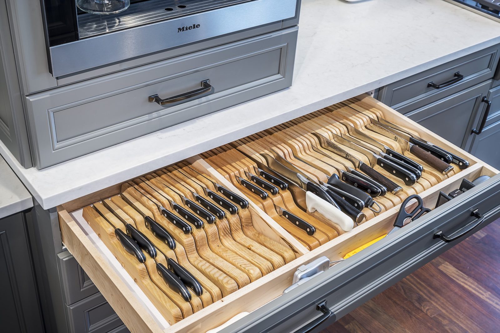 the kitchen master chefs kitchen renovation spice drawer