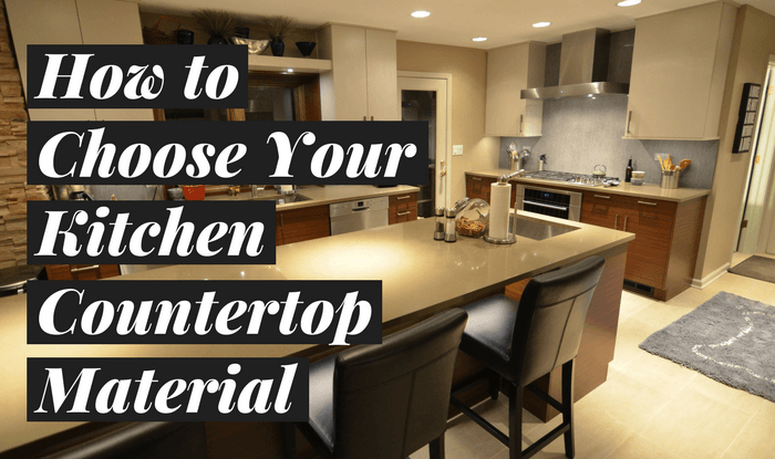 the kitchen master how to choose your kitchen countertop material guide cover photo