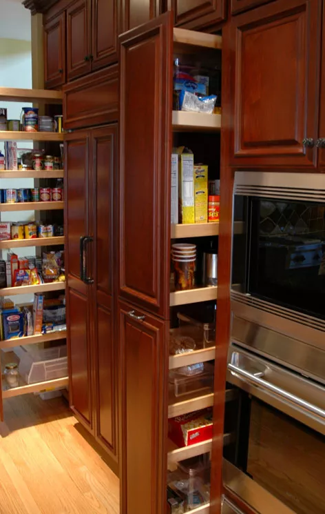 the kitchen master renovated kitchen cabinetry pull out cabinets for pantry items oakwood cabinets