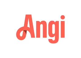 Red Angi logo on the kitchen master