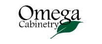 omega cabinetry with green leaf logo on the kitchen master