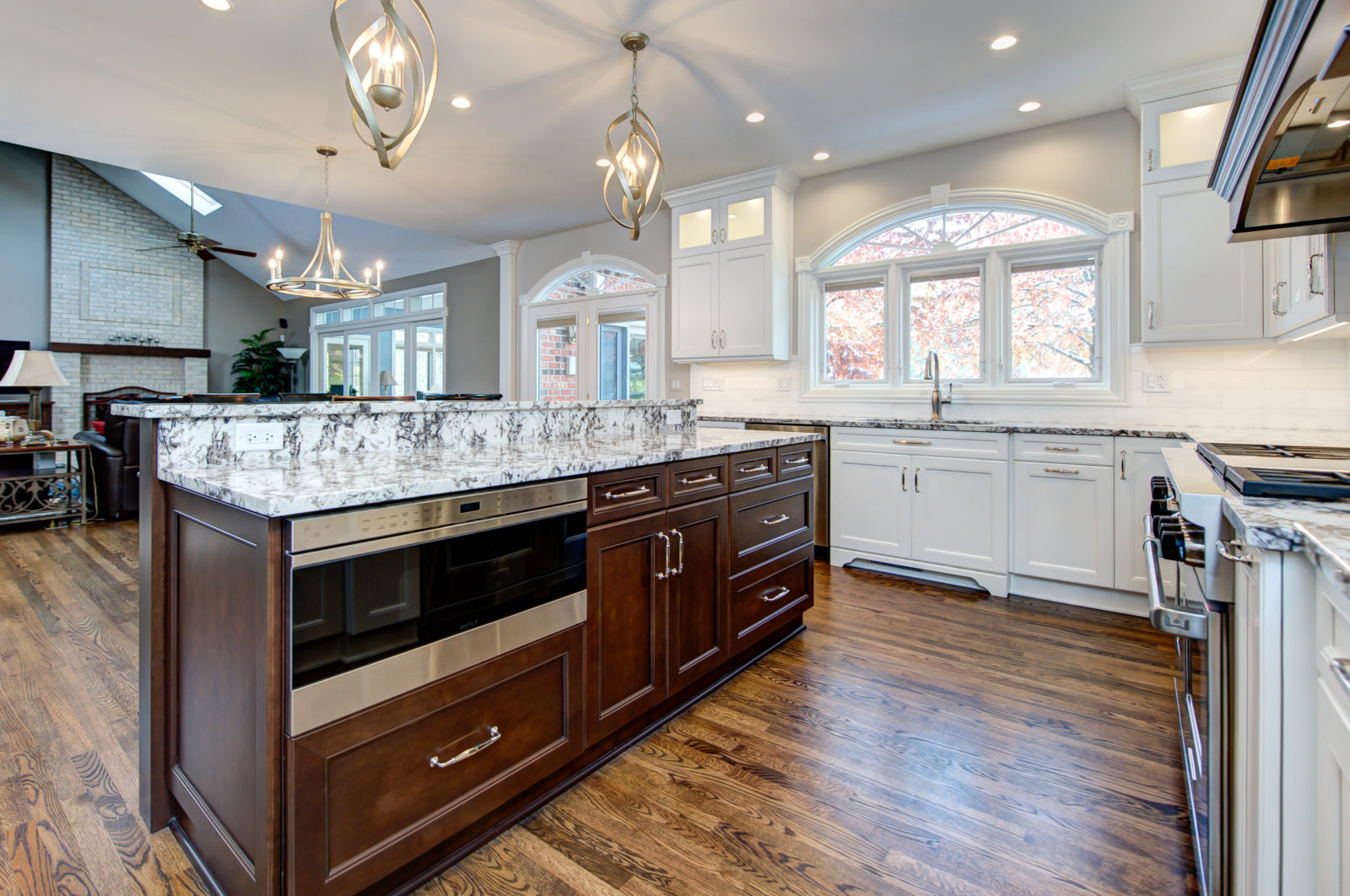 Photo of a newly renovated kitchen